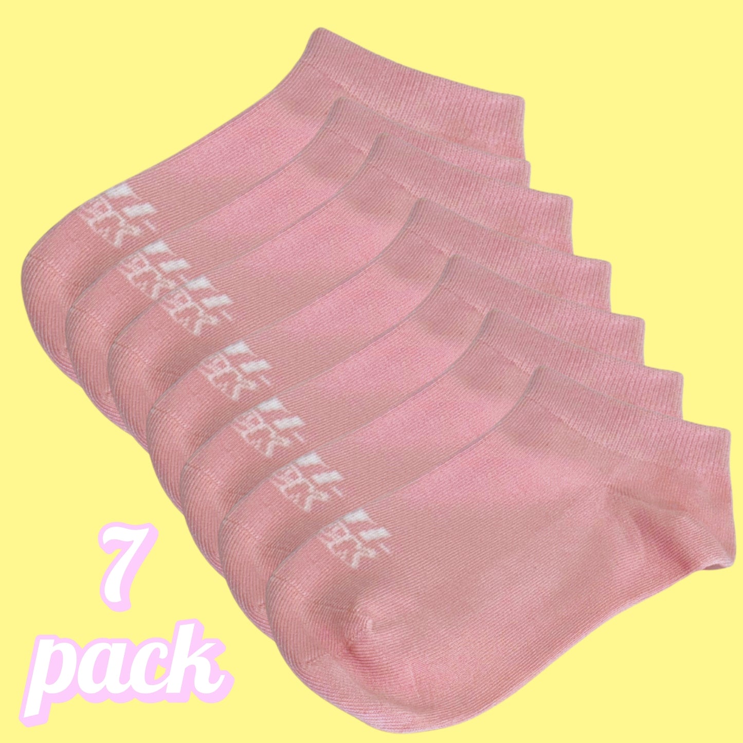 PINKY Low Cut 7 PACK